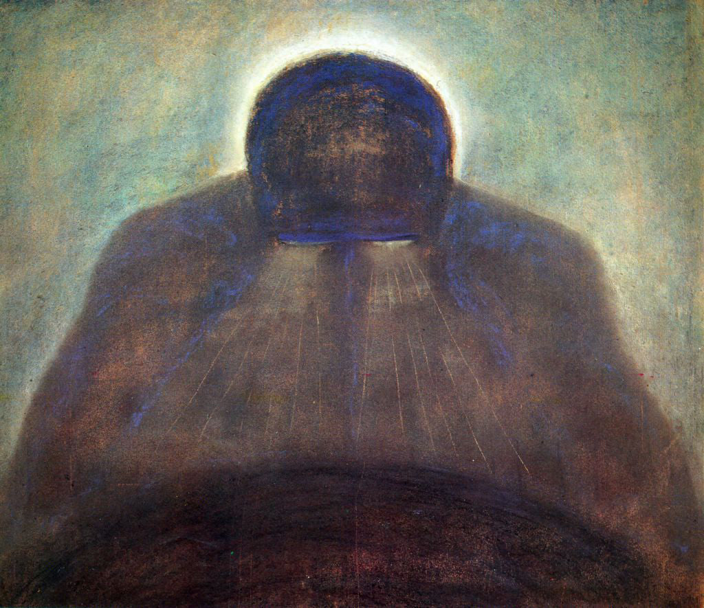  Mikalojus Ciurlionis The Thought - Canvas Print