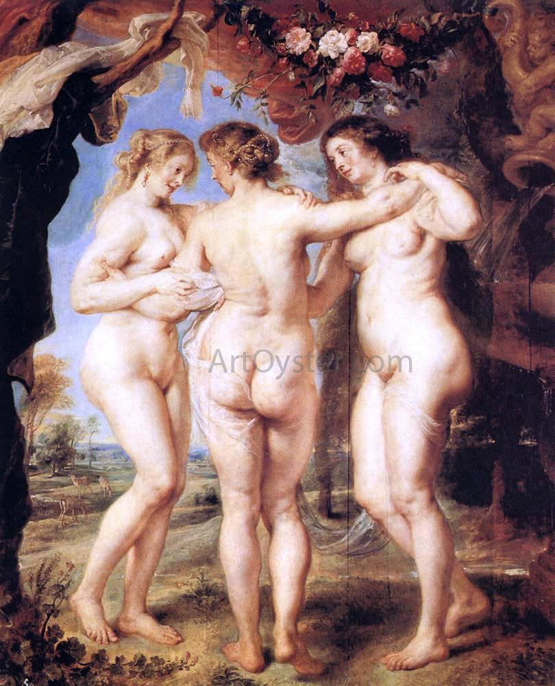  Peter Paul Rubens The Three Graces - Canvas Print