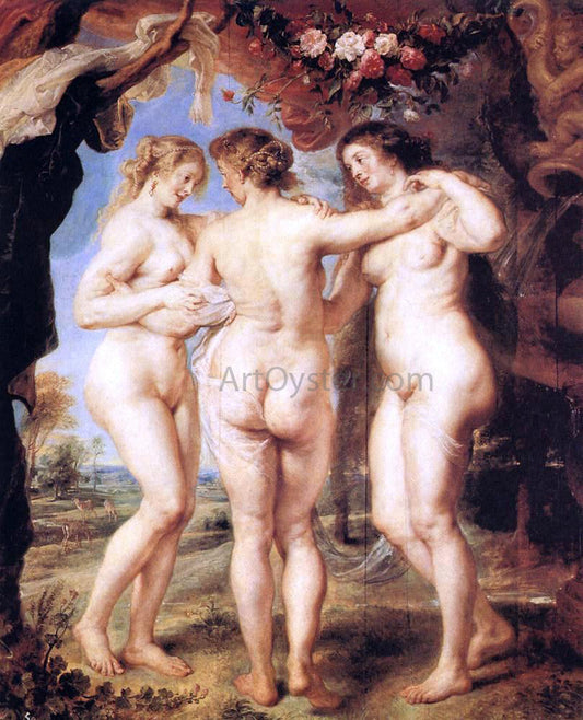  Peter Paul Rubens The Three Graces - Canvas Print