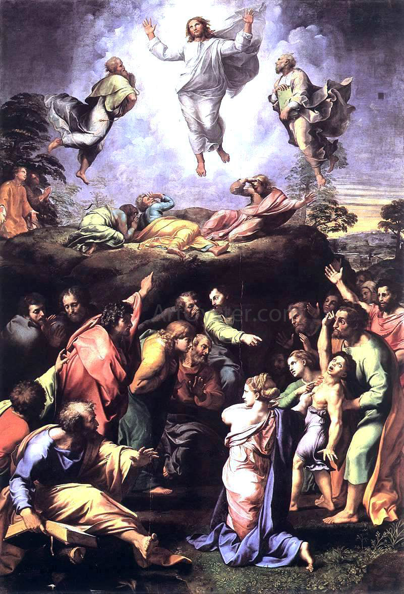  Raphael The Transfiguration - Canvas Print