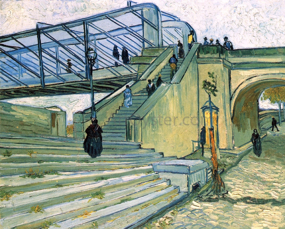  Vincent Van Gogh The Trinquetaille Bridge - Canvas Print