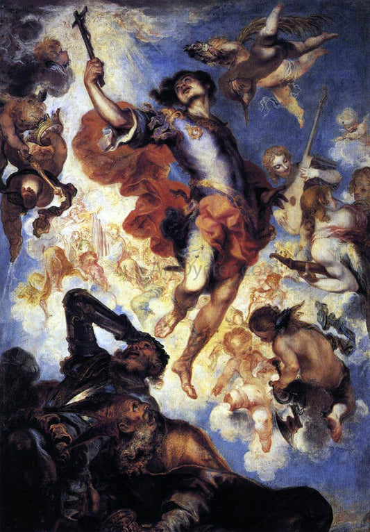  The Younger Francisco Herrera The Triumph of St Hermengild - Canvas Print