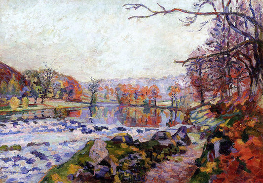  Armand Guillaumin The Valley of the Creuse - Canvas Print