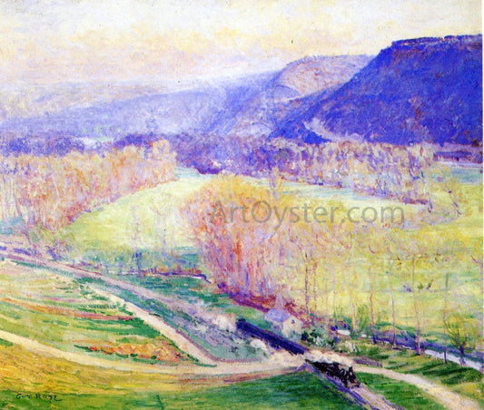  Guy Orlando Rose The Valley of the Seine - Canvas Print