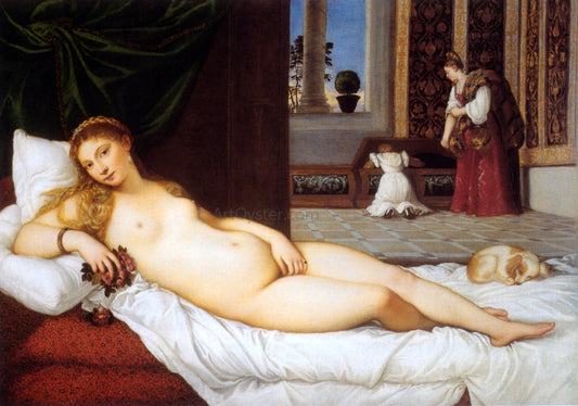  Titian The Venus of Urbino - Canvas Print