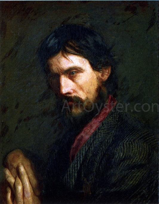  Thomas Eakins The Veteran (also known as Portrait of Geo. Reynolds) - Canvas Print