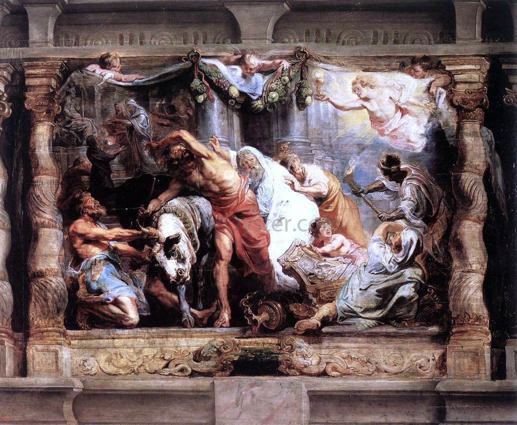  Peter Paul Rubens The Victory of Eucharistic Truth over Heresy - Canvas Print