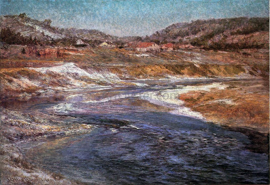  John Ottis Adams The Wane of Winter - Canvas Print
