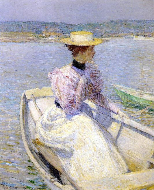  Frederick Childe Hassam The White Dory - Canvas Print