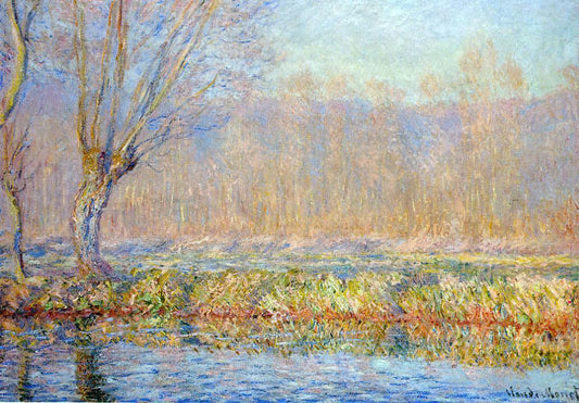  Claude Oscar Monet The Willow (also known as Spring on the Epte) - Canvas Print