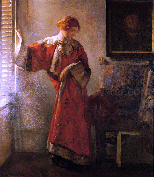  Joseph DeCamp The Window Blind - Canvas Print