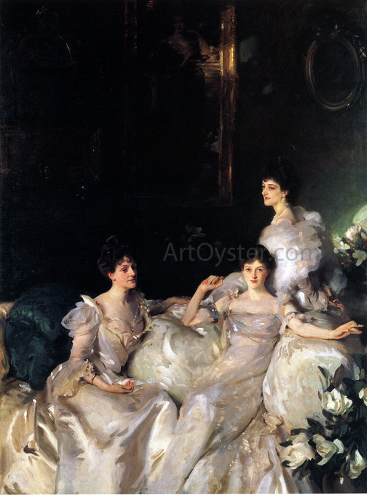  John Singer Sargent The Wyndham Sisters - Canvas Print