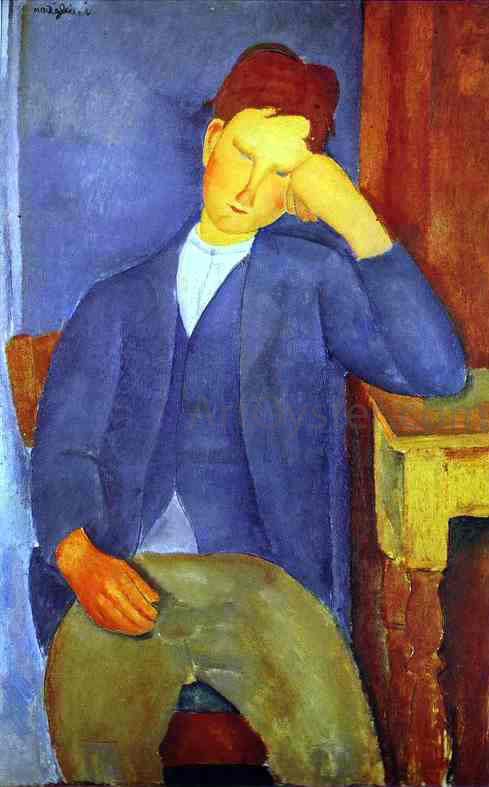  Amedeo Modigliani The Young Apprentice - Canvas Print