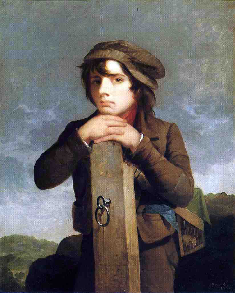  James Henry Beard The Young Itinerant - Canvas Print