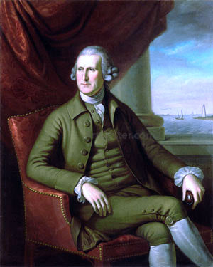  Charles Willson Peale Thomas Willing - Canvas Print