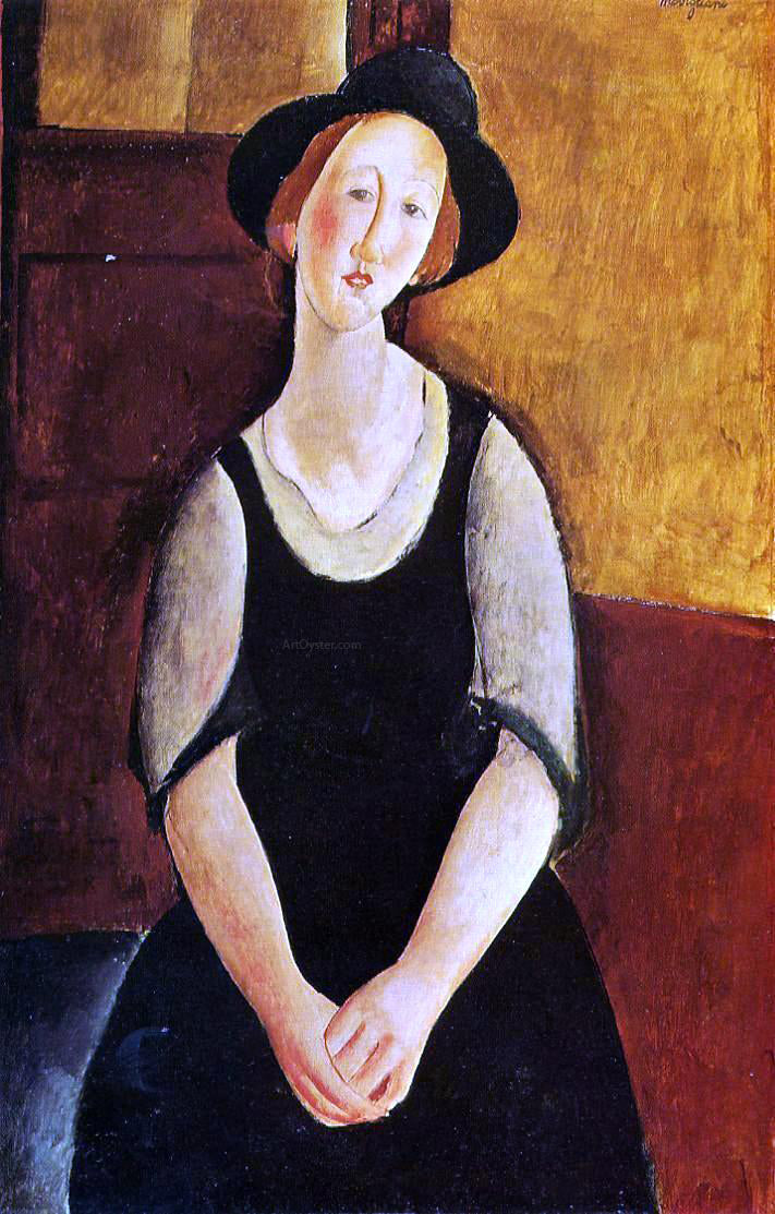  Amedeo Modigliani Thora Klinckowstrom - Canvas Print