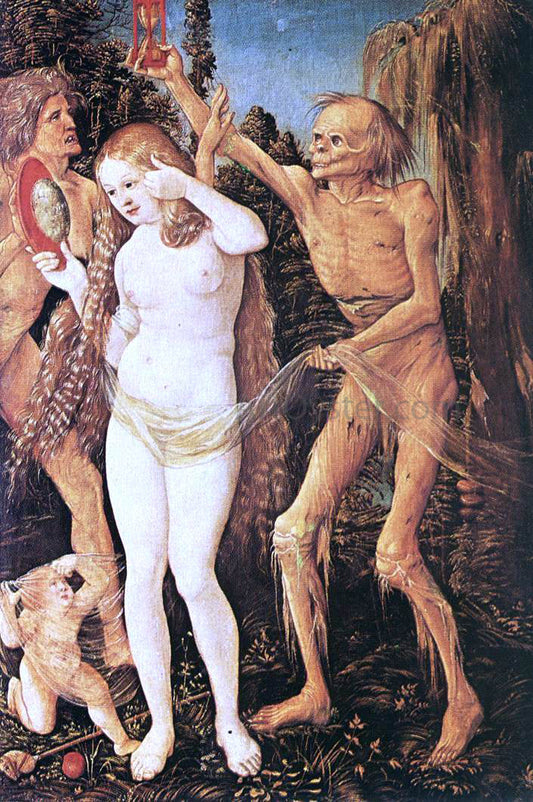  Hans Baldung Three Ages of the Woman and the Death - Canvas Print