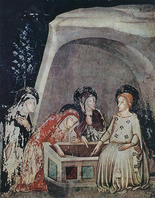  Ferrer Bassa Three Women at the Tomb - Canvas Print