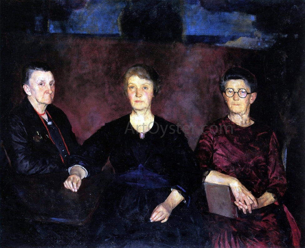  Charles Webster Hawthorne Three Women of Provincetown - Canvas Print