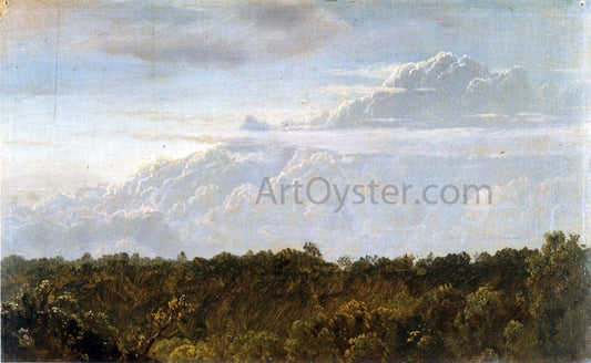  Frederic Edwin Church Thunder Clouds, Jamaica - Canvas Print