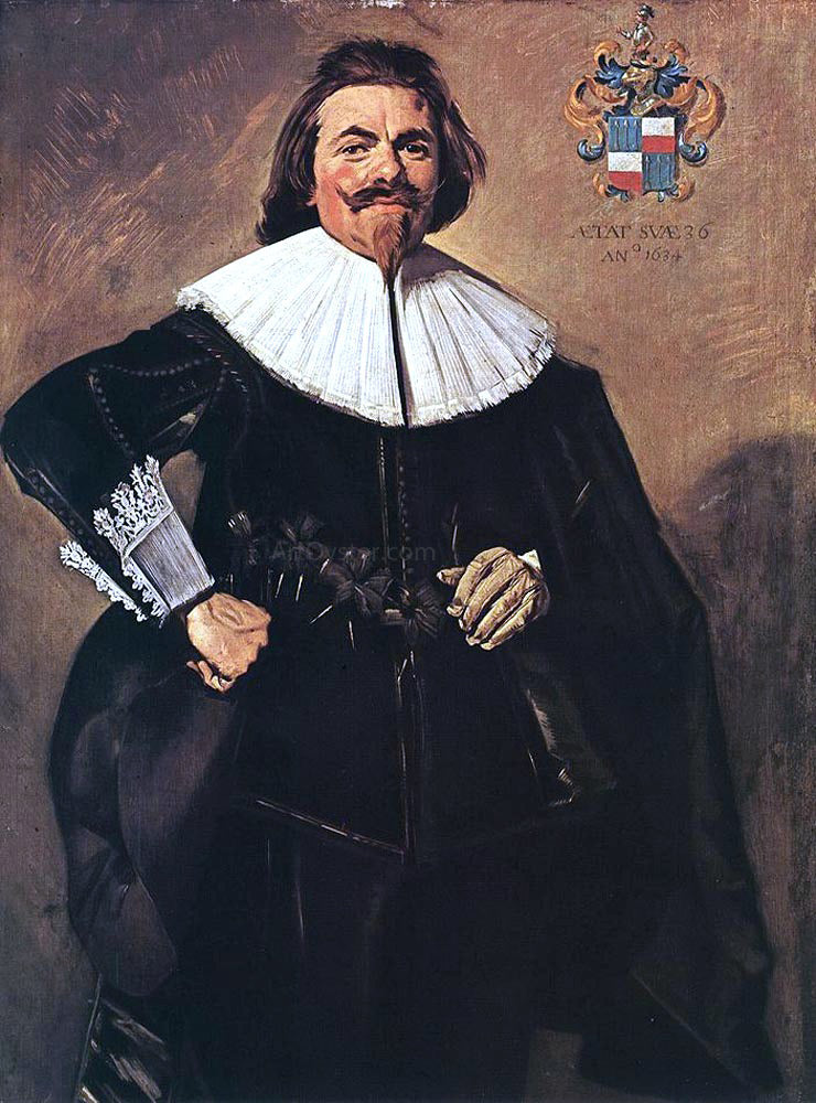  Frans Hals Tieleman Roosterman - Canvas Print