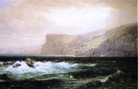  William Trost Richards Tintagel Coast - Canvas Print