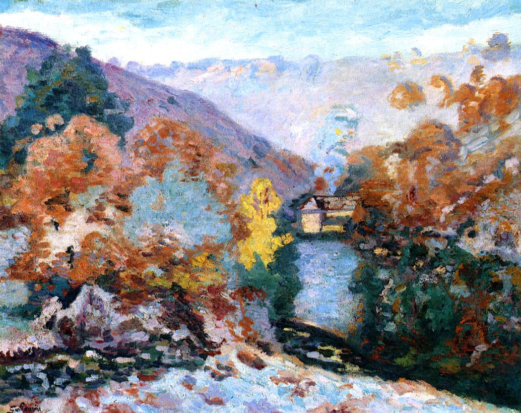  Armand Guillaumin Title Unknown - Canvas Print