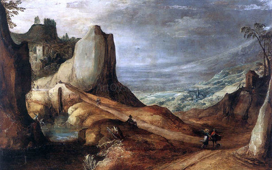 Joos De Momper Tobias' Journey - Canvas Print