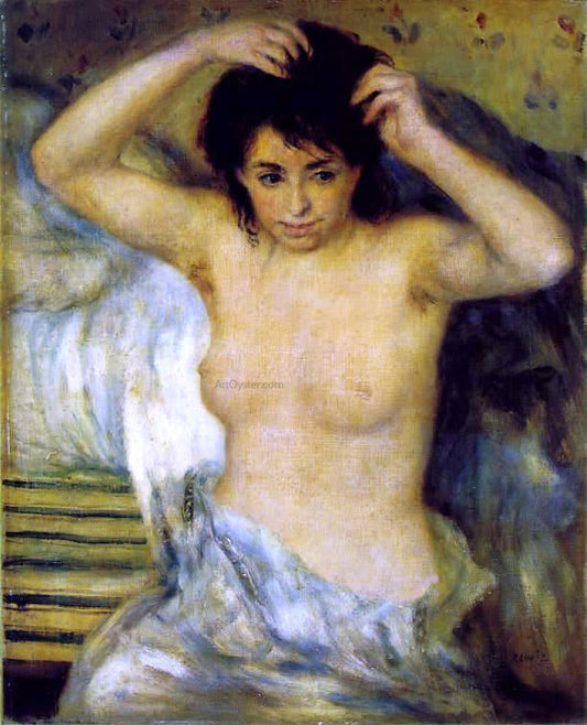  Pierre Auguste Renoir Torso (also known as Bust of a Woman) - Canvas Print