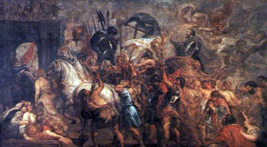  Peter Paul Rubens Triumphal Entry of Henry IV into Paris - Canvas Print