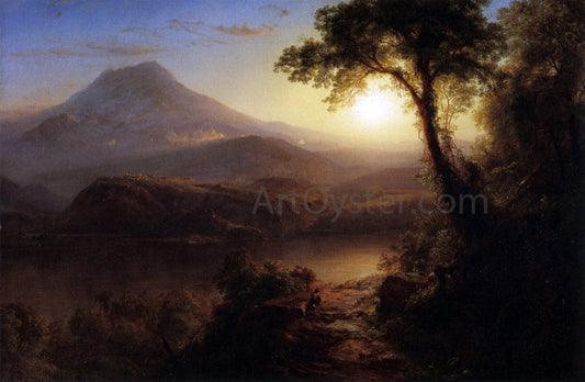  Frederic Edwin Church Tropical Scenery (also known as South American Landscape) - Canvas Print