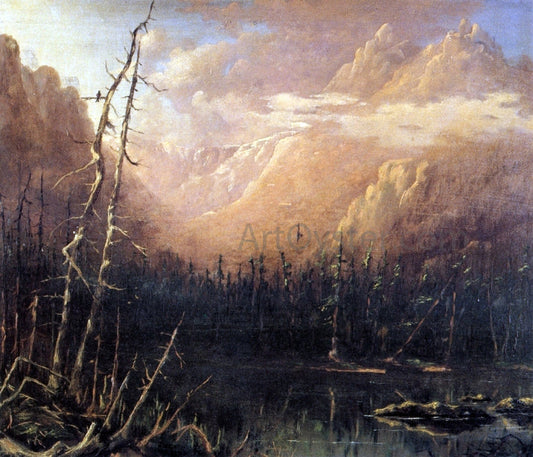  John Twachtman Tuckerman's Ravine - Canvas Print