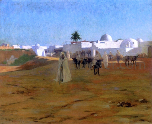  Robert Van Vorst Sewell Tunisian Village - Canvas Print