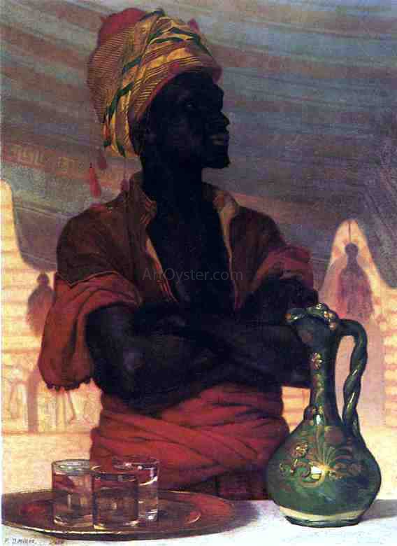  Francis David Millet Turkish Waterseller - Canvas Print