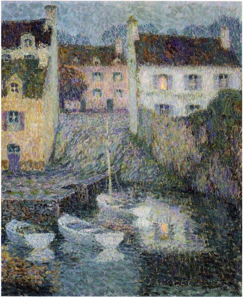  Henri Le Sidaner Twilight - Canvas Print