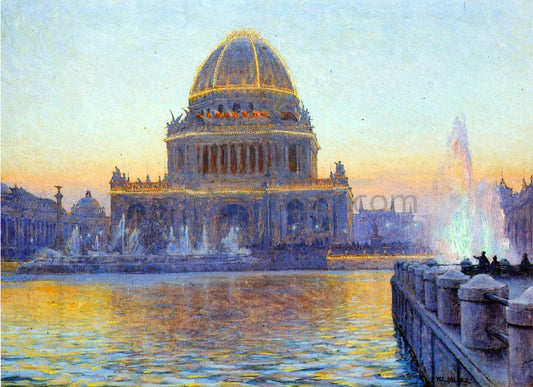 Walter Launt Palmer Twilight at the World's Columbian Exposition - Canvas Print
