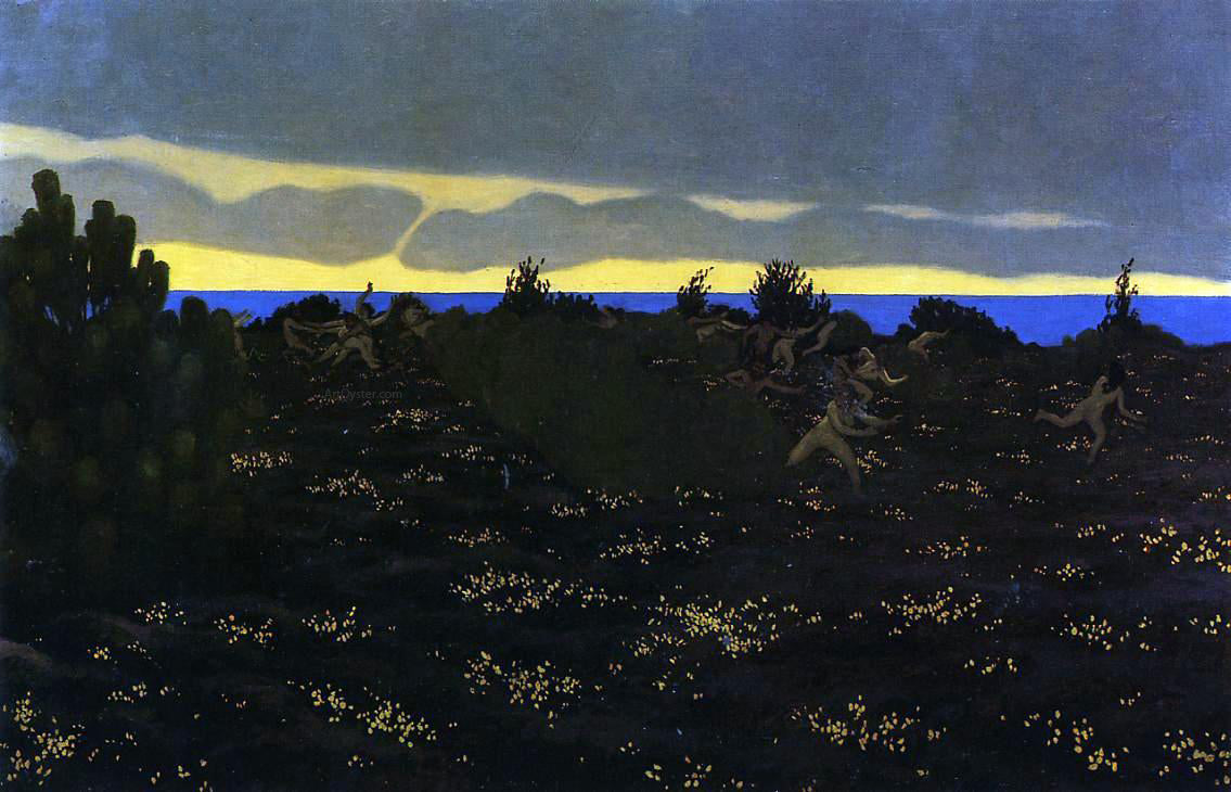  Felix Vallotton Twilight - Canvas Print