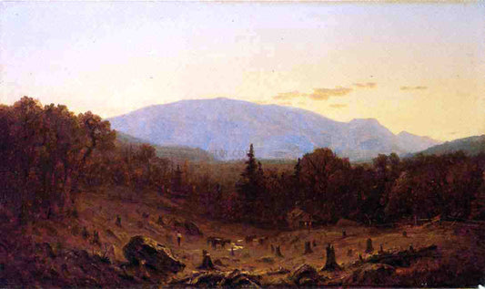  Sanford Robinson Gifford Twilight on Hunter Mountain - Canvas Print