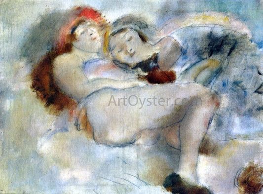  Jules Pascin Two Nudes - Canvas Print