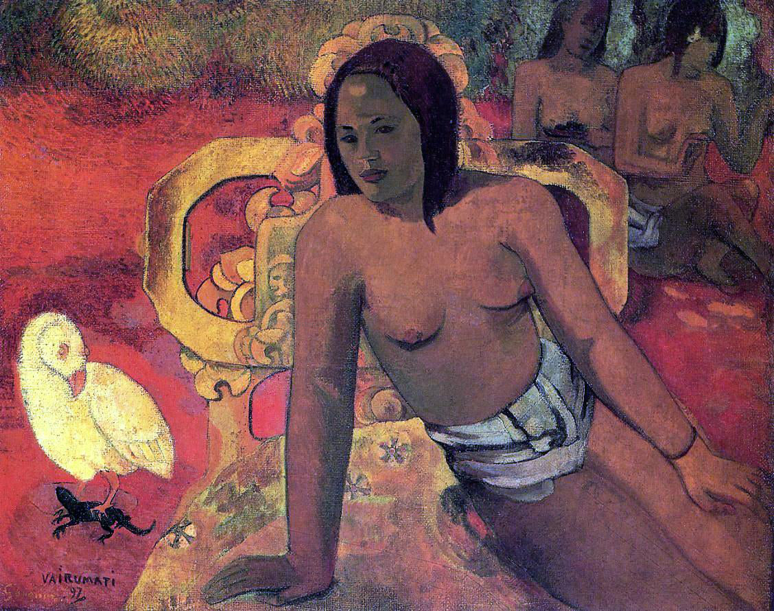  Paul Gauguin Vairumati - Canvas Print