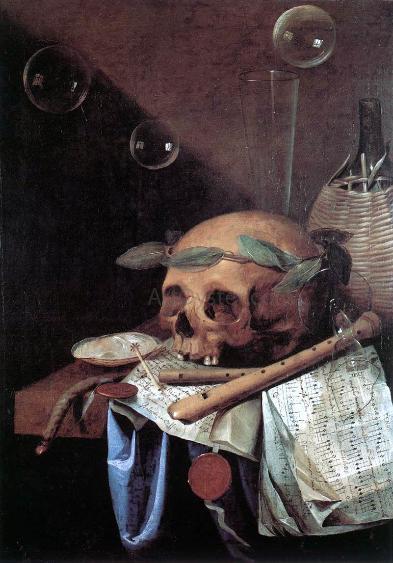  Simon Renard De Saint-andre Vanitas - Canvas Print