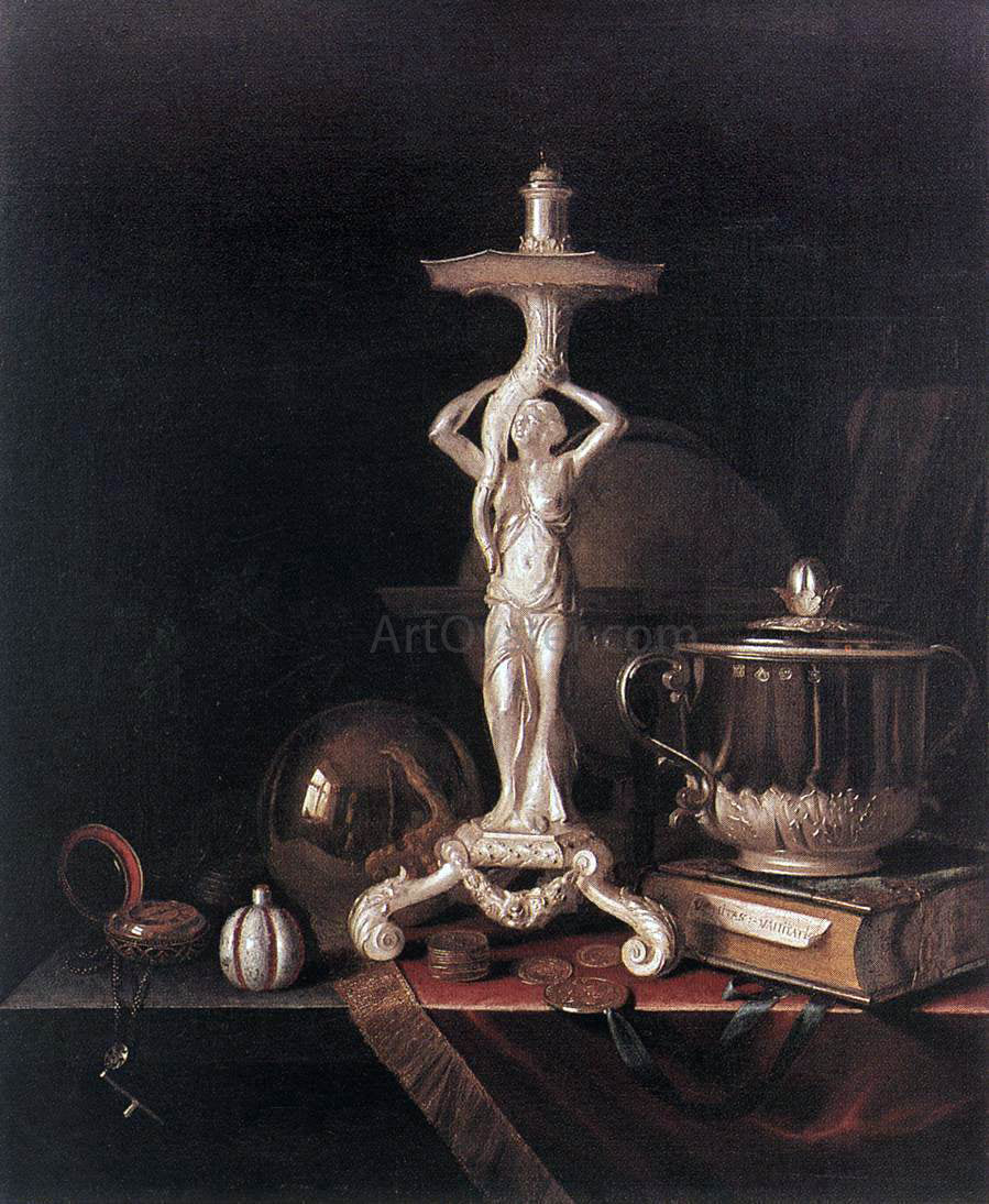  Pieter Gerritsz. Van Roestraeten Vanitas - Canvas Print