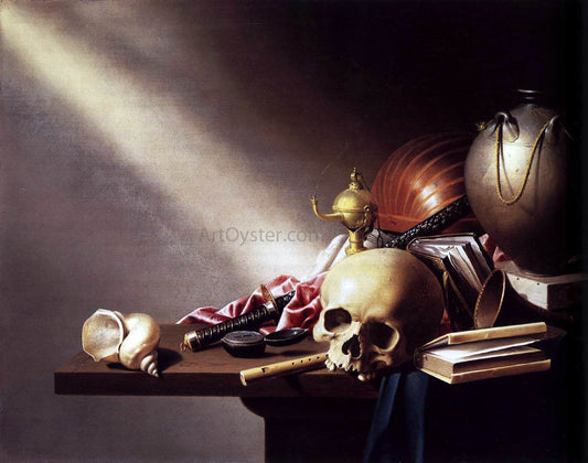  Harmen Steenwijck Vanitas Still-Life - Canvas Print