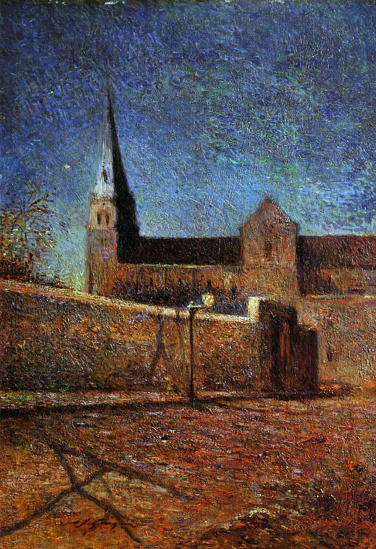  Paul Gauguin Vaugirard Church - Canvas Print