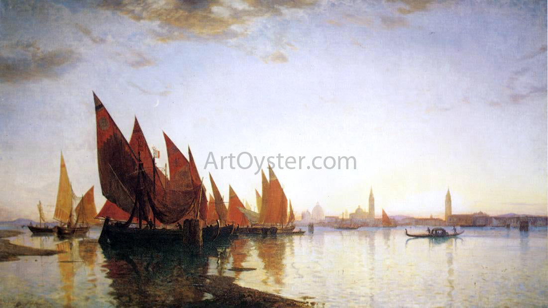  William Stanley Haseltine Venice - Canvas Print