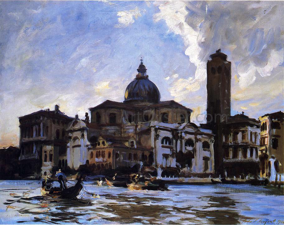  John Singer Sargent Venice, Palazzo Labia - Canvas Print