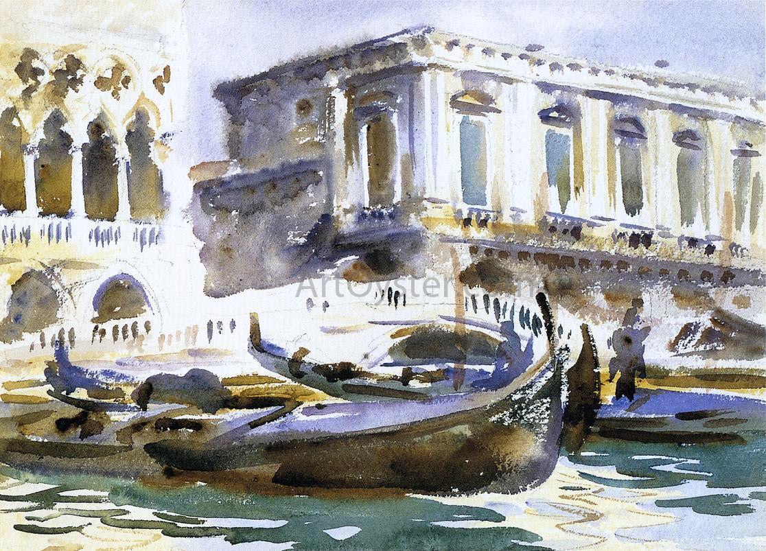  John Singer Sargent Venice: The Prison - Canvas Print