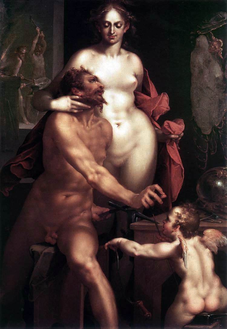  Bartholomaeus Spranger Venus and Vulcan - Canvas Print