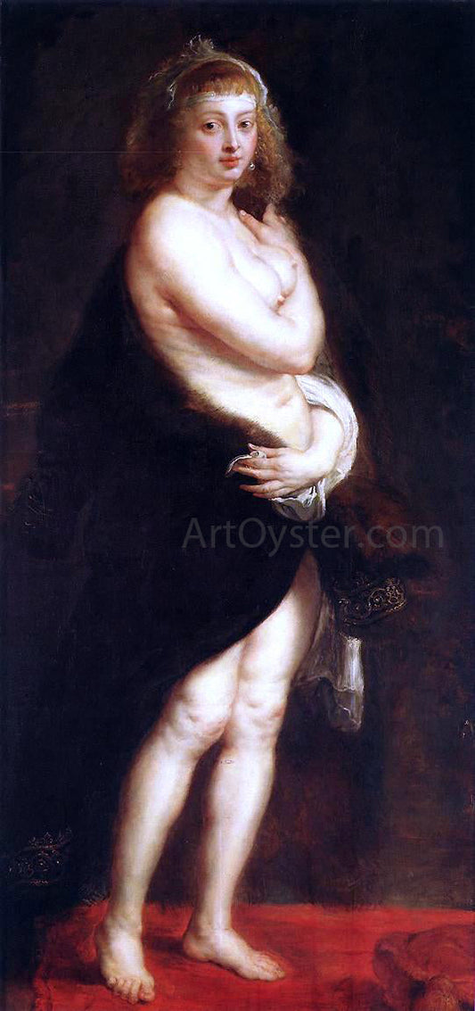  Peter Paul Rubens Venus in Fur-Coat - Canvas Print