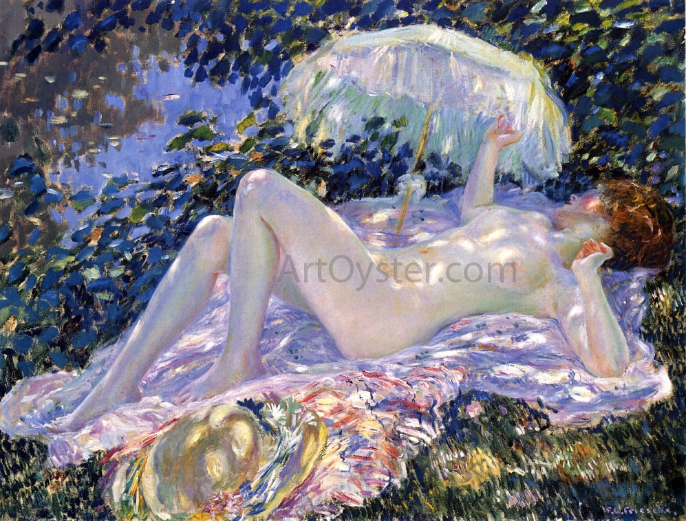  Frederick Carl Frieseke Venus in the Sunlight - Canvas Print